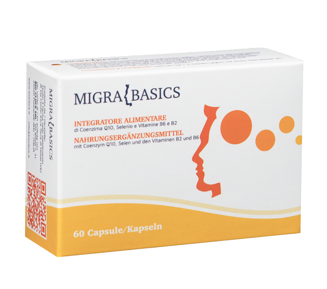 Confezione originale di MigraBasics.